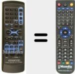 Replacement remote control for RC-R0610 (A70133105)
