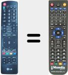 Replacement remote control for MKJ61863202