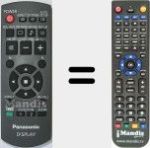 Replacement remote control for N2QAYB000691