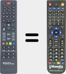 Replacement remote control for PF-LED32