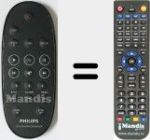 Replacement remote control for 996580000582
