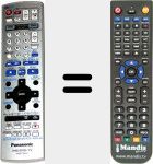 Replacement remote control for EUR7720X50
