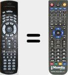 Replacement remote control for RC-391M (24140391A)