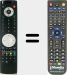 Replacement remote control for RC1050 (20429251)