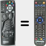 Replacement remote control for RC7006M (20989890)