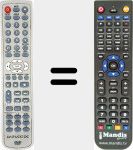 Replacement remote control for REMCON1225