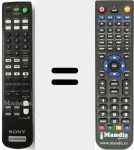 Replacement remote control for RM-U306B (147720451)
