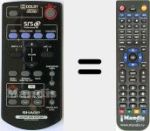 Replacement remote control for RRMCGA200AWSA