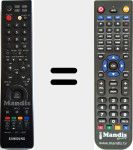 Replacement remote control for TM 87 A (BN5900530A)