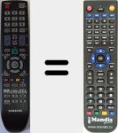 Replacement remote control for TM 950 (BN59-01012A)