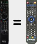 Replacement remote control for RMED012 (148089513)