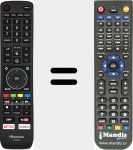 Replacement remote control for EN3B39 (T208998)