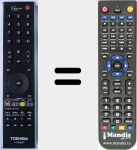 Replacement remote control for CT-90337