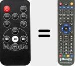 Replacement remote control for SB255BT