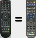 Replacement remote control for i-Box 200