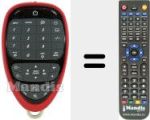 Replacement remote control for CARS
