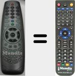 Replacement remote control for K20