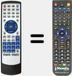 Replacement remote control for REMCON229
