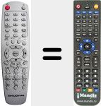Replacement remote control for HYD-9905DX