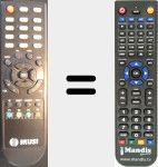 Replacement remote control for DST100