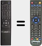 Replacement remote control for LITEON001