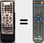 Replacement remote control for LW108P