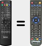 Replacement remote control for NTR90