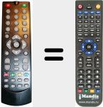 Replacement remote control for REMCON359