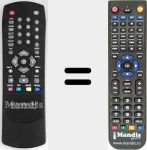 Replacement remote control for MAXIMUM001