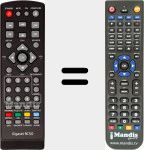 Replacement remote control for Gigaset (RC50)