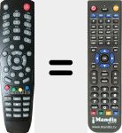 Replacement remote control for ET4000