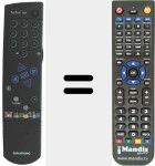 Replacement remote control for TP910C (296420611201)