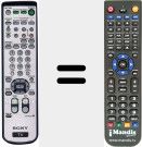 Replacement remote control for RM923Y (147720711)