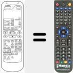 Replacement remote control for 97P1R11L00