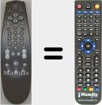 Replacement remote control for 90562C