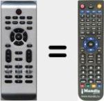 Replacement remote control for 311117813671