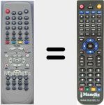 Replacement remote control for 30017841