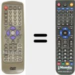 Replacement remote control for 231 G
