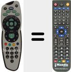 Replacement remote control for 3104 207 11203