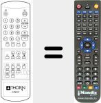Replacement remote control for 3F14-00033-210