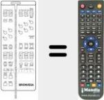 Replacement remote control for 660.01.0221