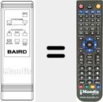 Replacement remote control for 8949