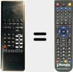 Replacement remote control for A515810
