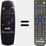 Replacement remote control for DIAMOND