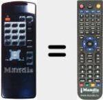 Replacement remote control for EX-300