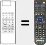Replacement remote control for FS 5 / 2 TXT
