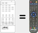 Replacement remote control for MECATRON 7203