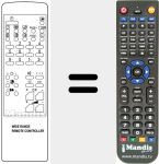 Replacement remote control for WIDE RANGE