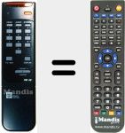 Replacement remote control for OR 49