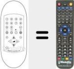 Replacement remote control for REMOTE CONTROL 218